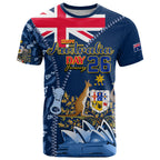 Personalised Happy Australia Day 26 January T Shirt LT9