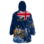Personalised Happy Australia Day 26 January Wearable Blanket Hoodie LT9