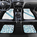 Kahui Whetu Paua shell Kowhaiwhai Taniko Personalised Car Mats Manta Ray Shark-Turtle Maori Tribal Style