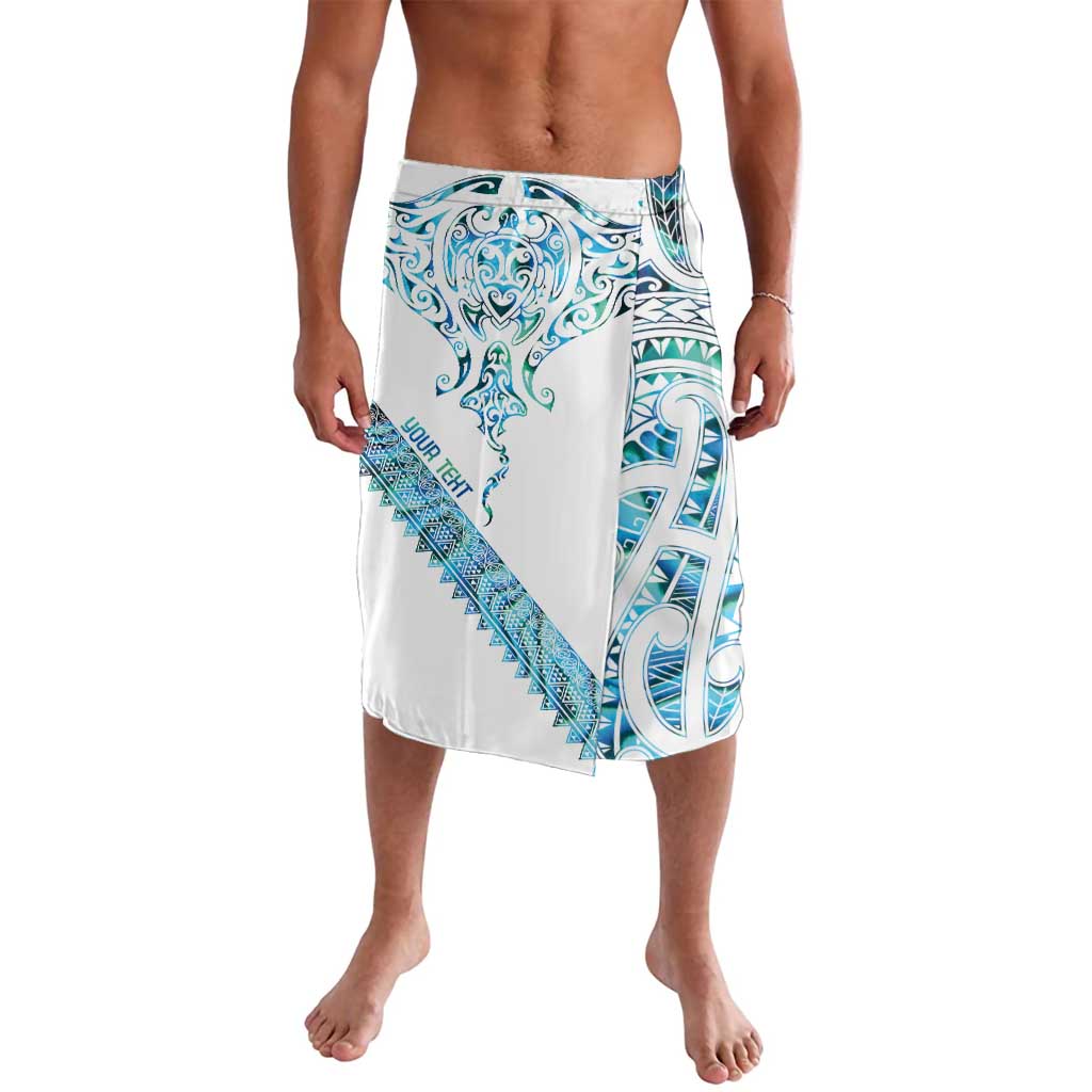 Kahui Whetu Paua shell Kowhaiwhai Taniko Personalised Lavalava Manta Ray Shark-Turtle Maori Tribal Style