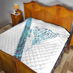 Kahui Whetu Paua shell Kowhaiwhai Taniko Personalised Quilt Manta Ray Shark-Turtle Maori Tribal Style