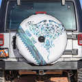 Kahui Whetu Paua shell Kowhaiwhai Taniko Personalised Spare Tire Cover Manta Ray Shark-Turtle Maori Tribal Style