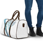 Kahui Whetu Paua shell Kowhaiwhai Taniko Personalised Travel Bag Manta Ray Shark-Turtle Maori Tribal Style