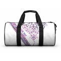 Mawhero Paua shell Kowhaiwhai Taniko Personalised Duffle Bag Manta Ray Shark-Turtle Maori Tribal Style