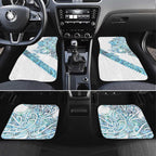 Kahui Whetu Paua shell Kowhaiwhai Taniko Personalised Car Mats Taniwha Maori Tribal Style