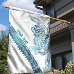 Kahui Whetu Paua shell Kowhaiwhai Taniko Personalised Garden Flag Taniwha Maori Tribal Style