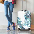 Kahui Whetu Paua shell Kowhaiwhai Taniko Personalised Luggage Cover Taniwha Maori Tribal Style