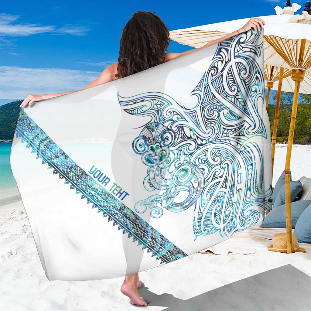 Kahui Whetu Paua shell Kowhaiwhai Taniko Personalised Sarong Taniwha Maori Tribal Style