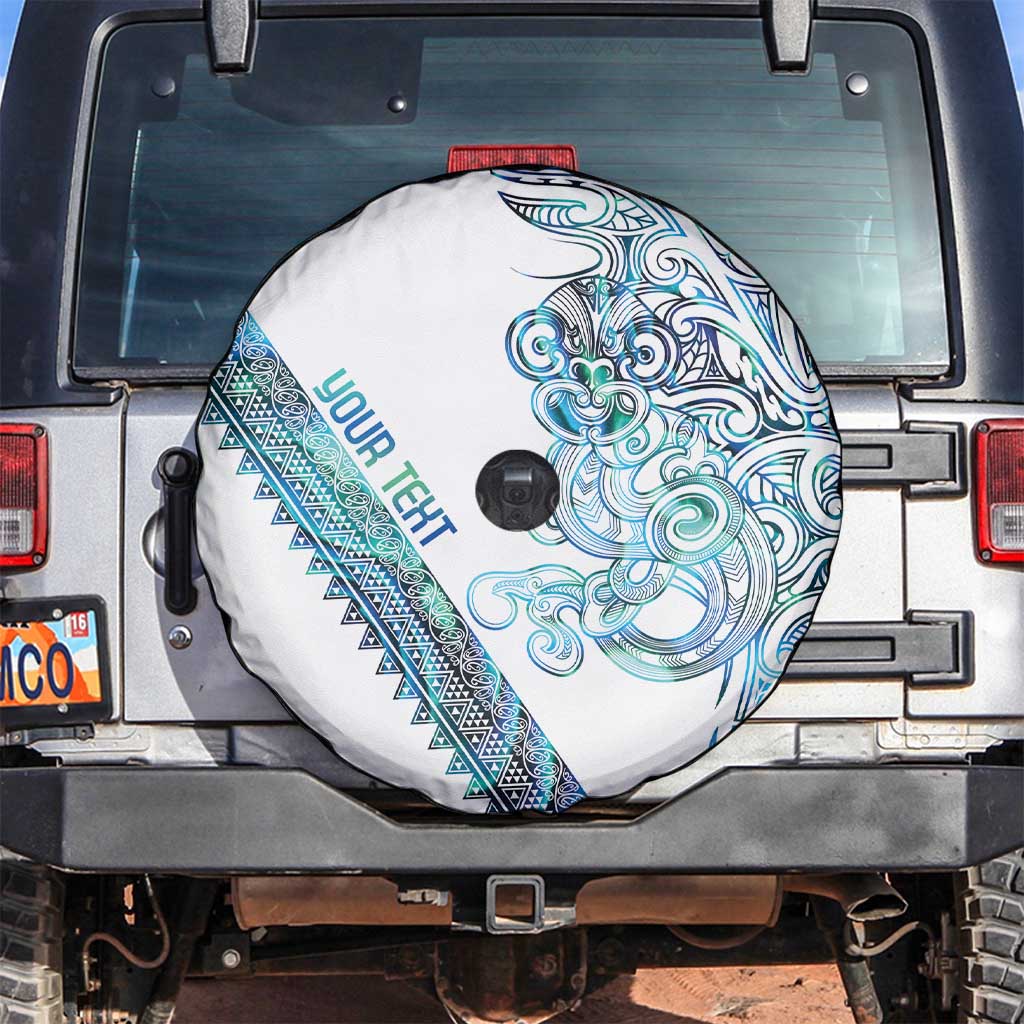 Kahui Whetu Paua shell Kowhaiwhai Taniko Personalised Spare Tire Cover Taniwha Maori Tribal Style