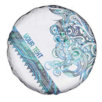 Kahui Whetu Paua shell Kowhaiwhai Taniko Personalised Spare Tire Cover Taniwha Maori Tribal Style