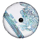 Kahui Whetu Paua shell Kowhaiwhai Taniko Personalised Spare Tire Cover Taniwha Maori Tribal Style