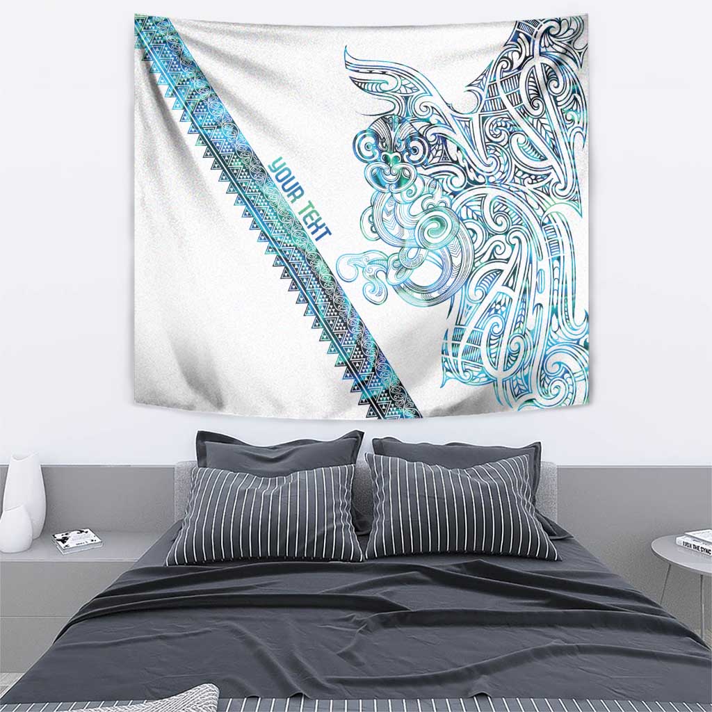 Kahui Whetu Paua shell Kowhaiwhai Taniko Personalised Tapestry Taniwha Maori Tribal Style