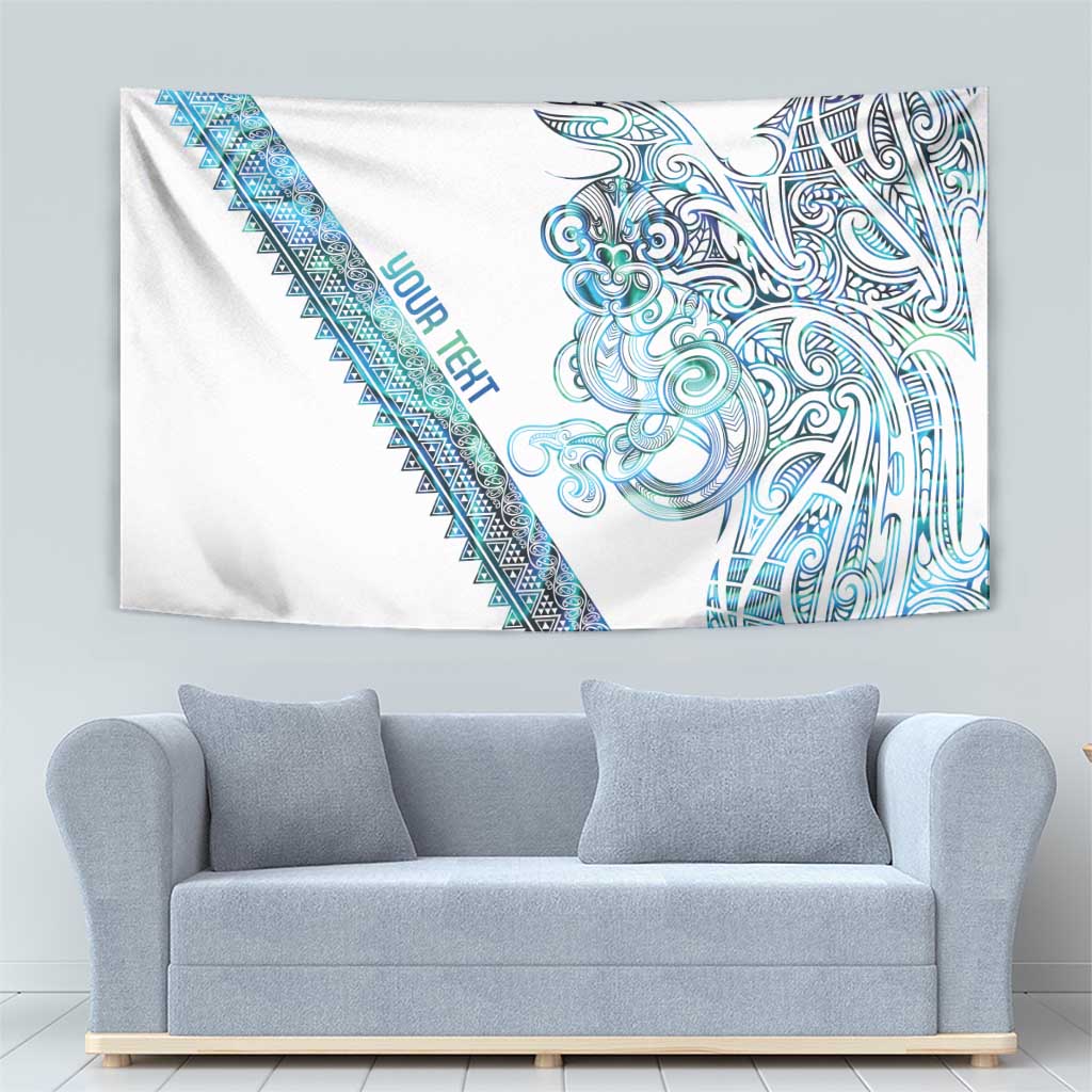 Kahui Whetu Paua shell Kowhaiwhai Taniko Personalised Tapestry Taniwha Maori Tribal Style