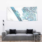 Kahui Whetu Paua shell Kowhaiwhai Taniko Personalised Tapestry Taniwha Maori Tribal Style