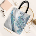 Kahui Whetu Paua shell Kowhaiwhai Taniko Personalised Tote Bag Taniwha Maori Tribal Style