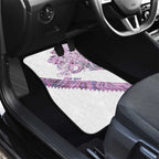 Mawhero Paua shell Kowhaiwhai Taniko Personalised Car Mats Taniwha Maori Tribal Style