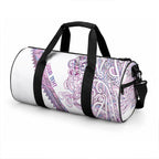 Mawhero Paua shell Kowhaiwhai Taniko Personalised Duffle Bag Taniwha Maori Tribal Style