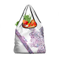 Mawhero Paua shell Kowhaiwhai Taniko Personalised Grocery Bag Taniwha Maori Tribal Style