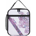 Mawhero Paua shell Kowhaiwhai Taniko Personalised Lunch Bag Taniwha Maori Tribal Style