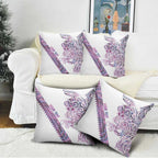Mawhero Paua shell Kowhaiwhai Taniko Personalised Pillow Cover Taniwha Maori Tribal Style