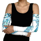 Kahui Whetu Paua shell Kowhaiwhai Taniko Personalised Arm Sleeves Turtle Tattoo Maori Tribal Style