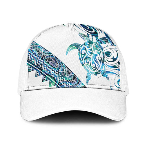 Kahui Whetu Paua shell Kowhaiwhai Taniko Baseball Net Cap Turtle Tattoo Maori Tribal Style