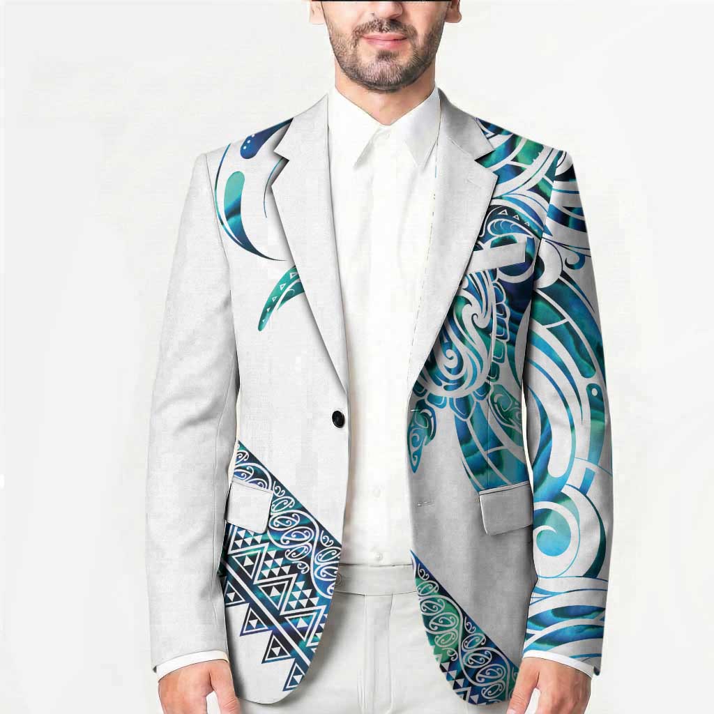 Kahui Whetu Paua shell Kowhaiwhai Taniko Personalised Blazer Turtle Tattoo Maori Tribal Style