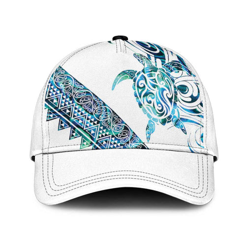 Kahui Whetu Paua shell Kowhaiwhai Taniko Classic Cap Turtle Tattoo Maori Tribal Style
