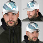 Kahui Whetu Paua shell Kowhaiwhai Taniko Classic Cap Turtle Tattoo Maori Tribal Style