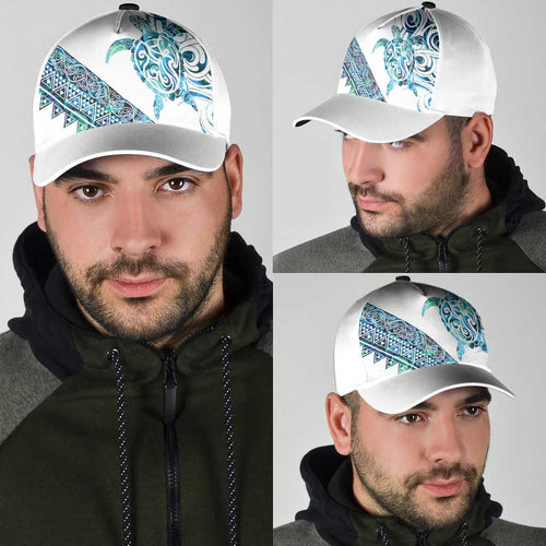 Kahui Whetu Paua shell Kowhaiwhai Taniko Classic Cap Turtle Tattoo Maori Tribal Style