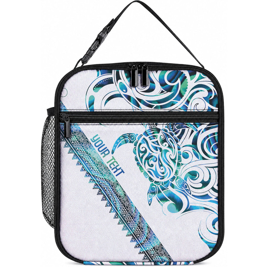 Kahui Whetu Paua shell Kowhaiwhai Taniko Personalised Lunch Bag Turtle Tattoo Maori Tribal Style