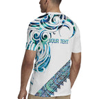 Kahui Whetu Paua shell Kowhaiwhai Taniko Personalised Rugby Jersey Turtle Tattoo Maori Tribal Style