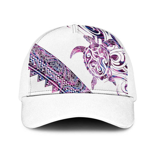 Mawhero Paua shell Kowhaiwhai Taniko Baseball Net Cap Turtle Tattoo Maori Tribal Style