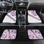 Mawhero Paua shell Kowhaiwhai Taniko Personalised Car Mats Turtle Tattoo Maori Tribal Style