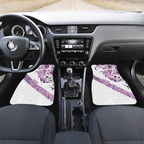 Mawhero Paua shell Kowhaiwhai Taniko Personalised Car Mats Turtle Tattoo Maori Tribal Style
