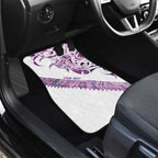 Mawhero Paua shell Kowhaiwhai Taniko Personalised Car Mats Turtle Tattoo Maori Tribal Style