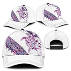 Mawhero Paua shell Kowhaiwhai Taniko Classic Cap Turtle Tattoo Maori Tribal Style