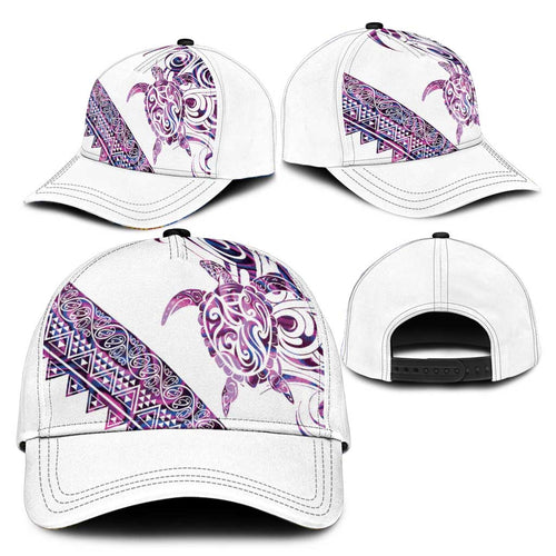 Mawhero Paua shell Kowhaiwhai Taniko Classic Cap Turtle Tattoo Maori Tribal Style