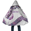 Mawhero Paua shell Kowhaiwhai Taniko Personalised Cloak Turtle Tattoo Maori Tribal Style