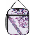 Mawhero Paua shell Kowhaiwhai Taniko Personalised Lunch Bag Turtle Tattoo Maori Tribal Style