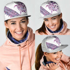 Mawhero Paua shell Kowhaiwhai Taniko Mesh Trucker Cap Turtle Tattoo Maori Tribal Style