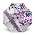 Mawhero Paua shell Kowhaiwhai Taniko Personalised Umbrella Turtle Tattoo Maori Tribal Style