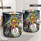 NAIDOC 50 Years of Deadly Personalised Laundry Basket Aboriginal Dot Art