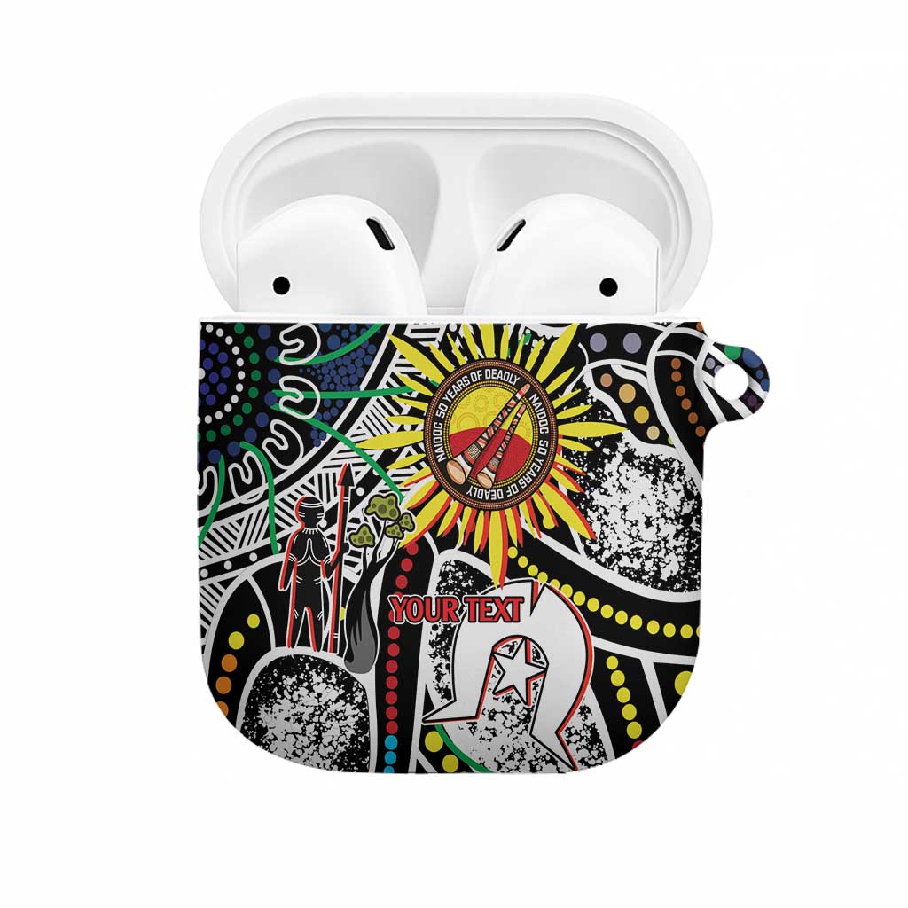 NAIDOC 50 Years of Deadly Personalised AirPods Case Aboriginal Dot Art