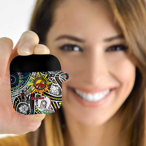 NAIDOC 50 Years of Deadly Personalised AirPods Case Aboriginal Dot Art