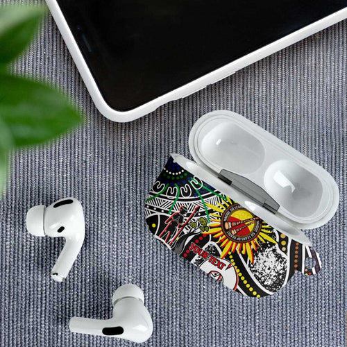 NAIDOC 50 Years of Deadly Personalised AirPods Case Aboriginal Dot Art