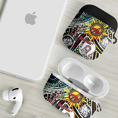 NAIDOC 50 Years of Deadly Personalised AirPods Case Aboriginal Dot Art