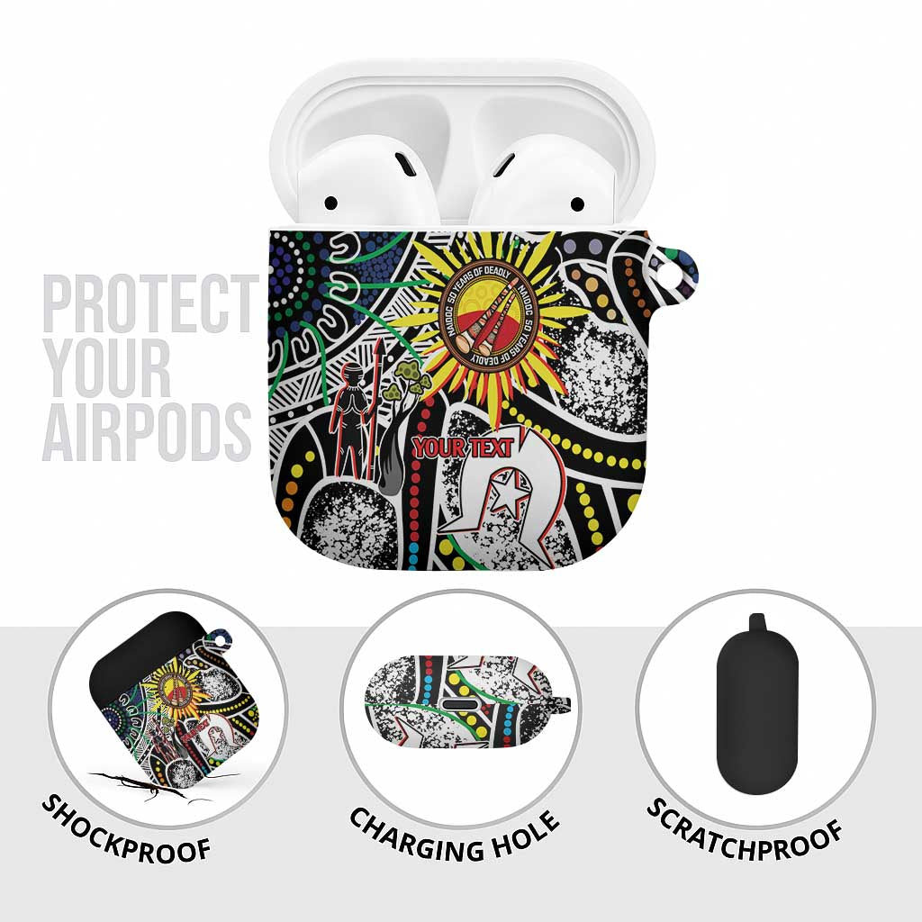 NAIDOC 50 Years of Deadly Personalised AirPods Case Aboriginal Dot Art