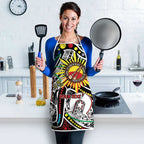 NAIDOC 50 Years of Deadly Personalised Apron Aboriginal Dot Art