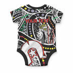 NAIDOC 50 Years of Deadly Personalised Baby Onesie Aboriginal Dot Art